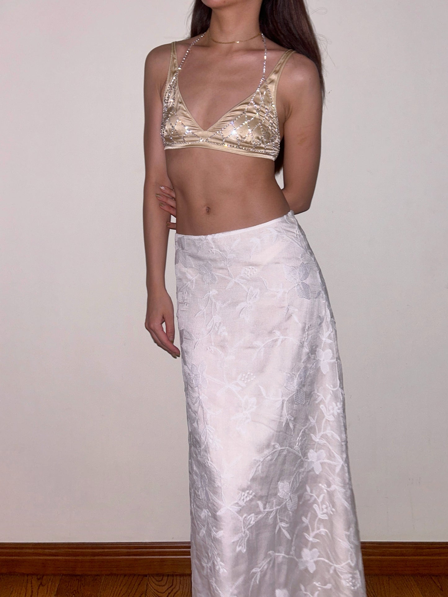 Rhinestone Diamante Fantasy Bra