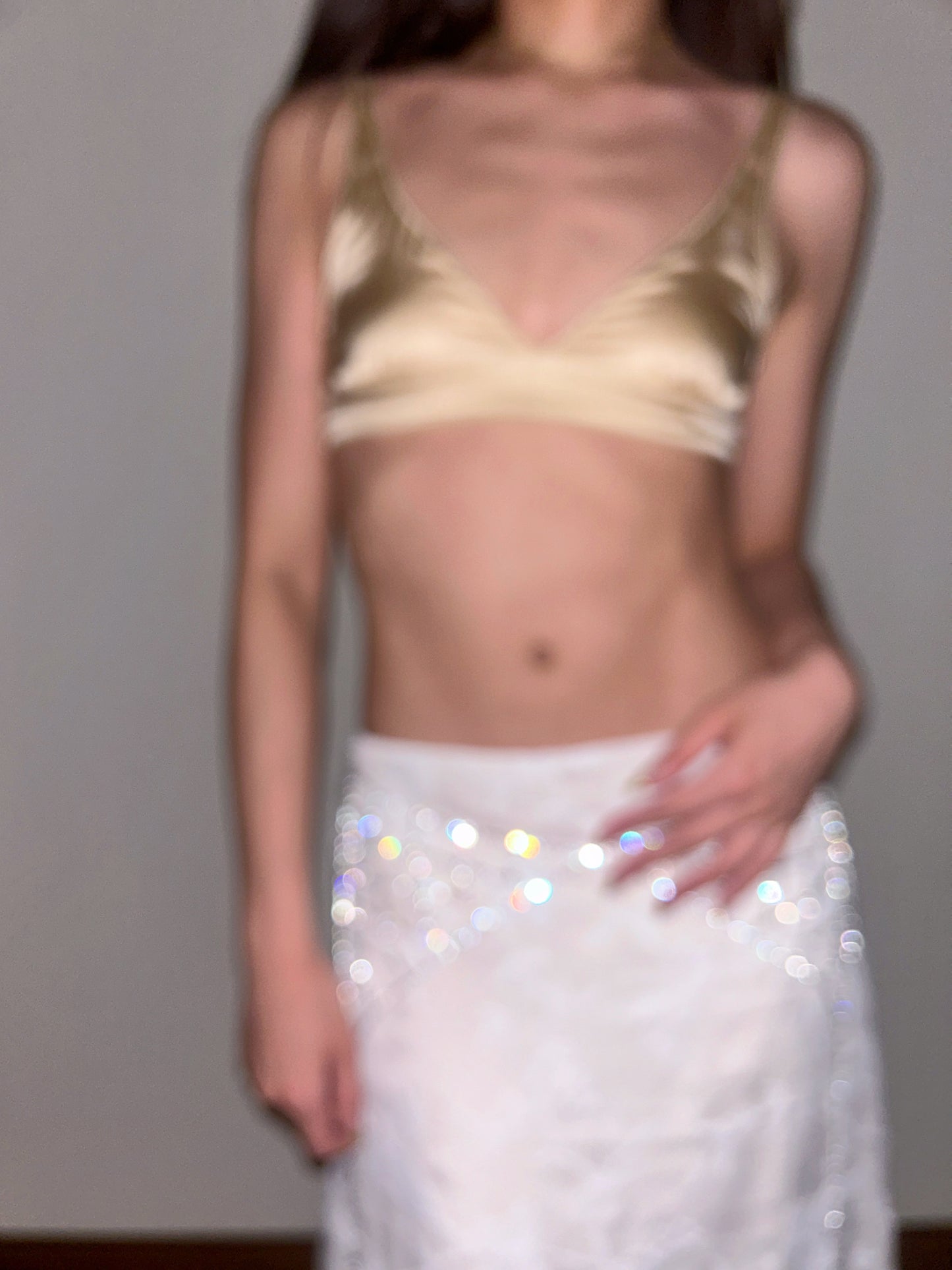 Rhinestone Diamante Fantasy Bra