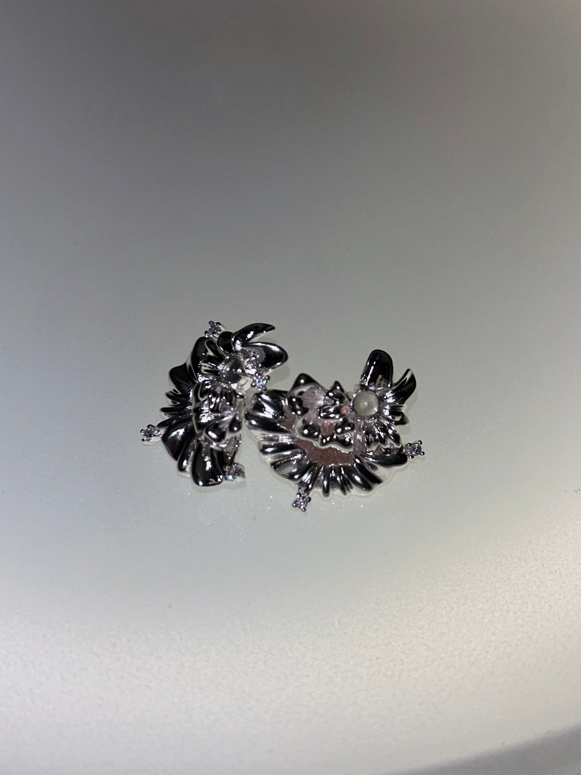 Hibiscus Vacation Ego Statement Earrings
