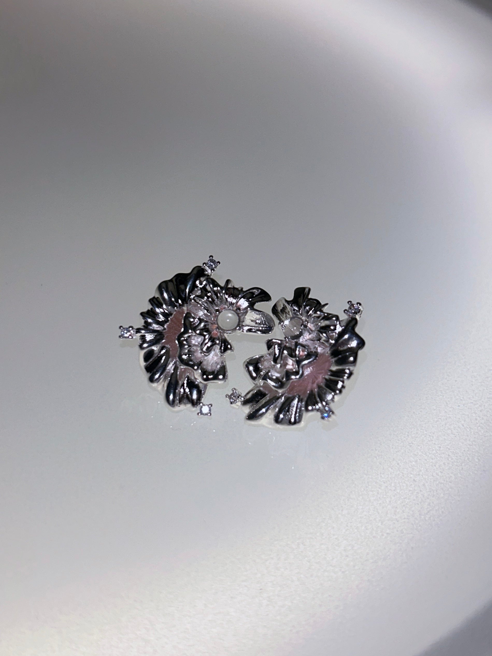 Hibiscus Vacation Ego Statement Earrings