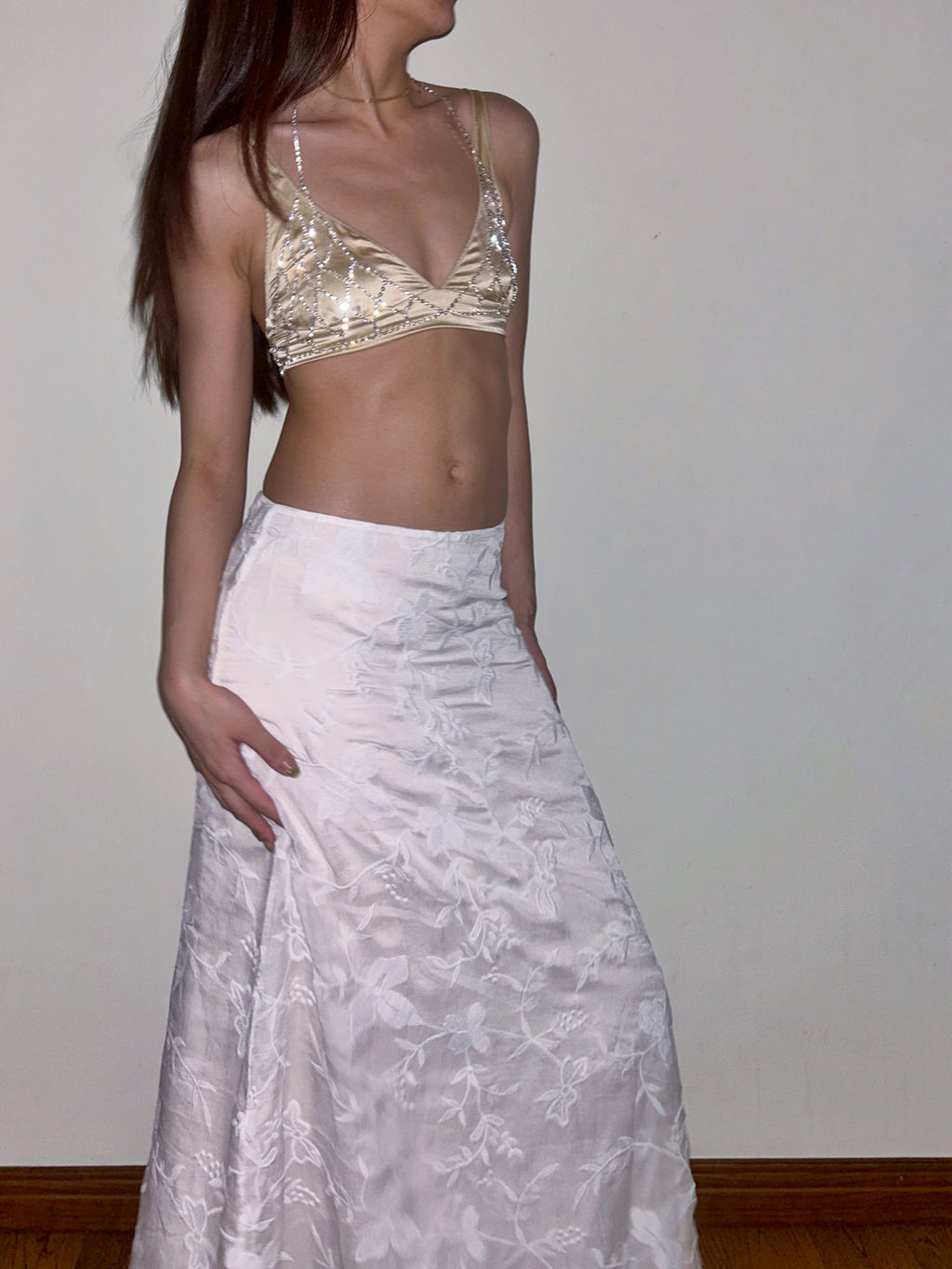 Rhinestone Diamante Fantasy Bra