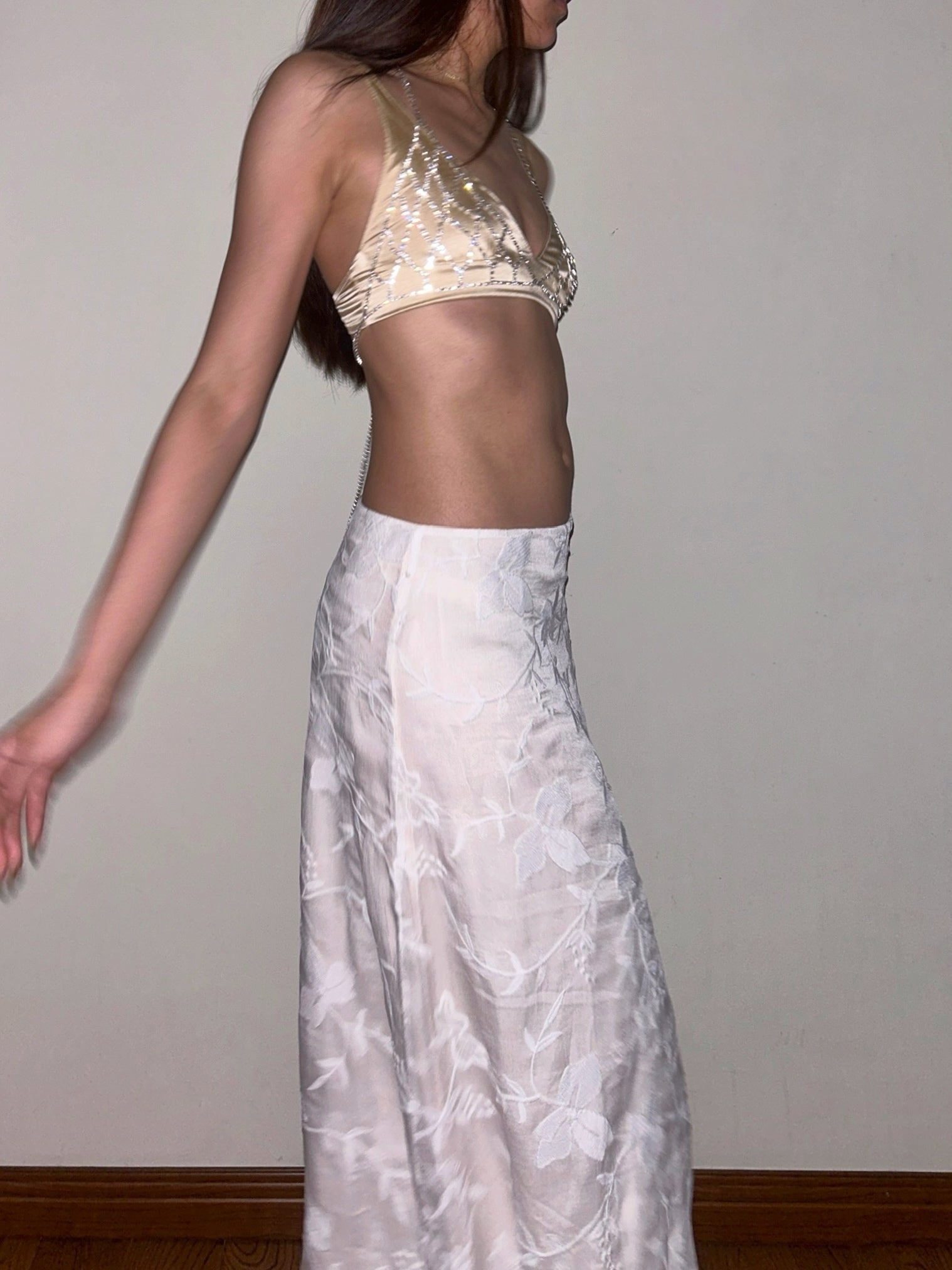 Rhinestone Diamante Fantasy Bra