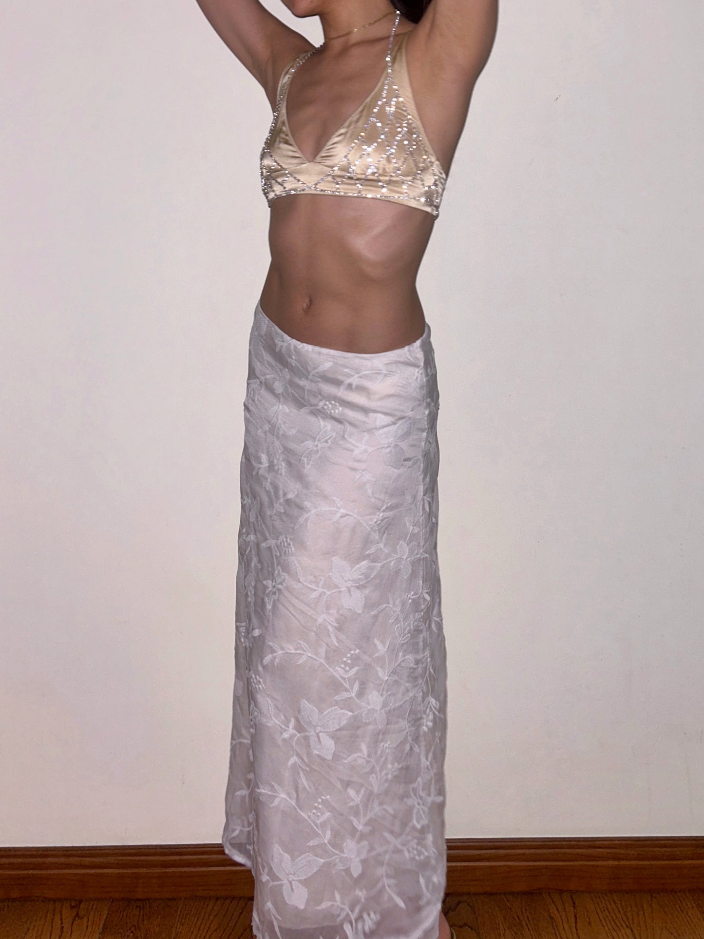 Rhinestone Diamante Fantasy Bra