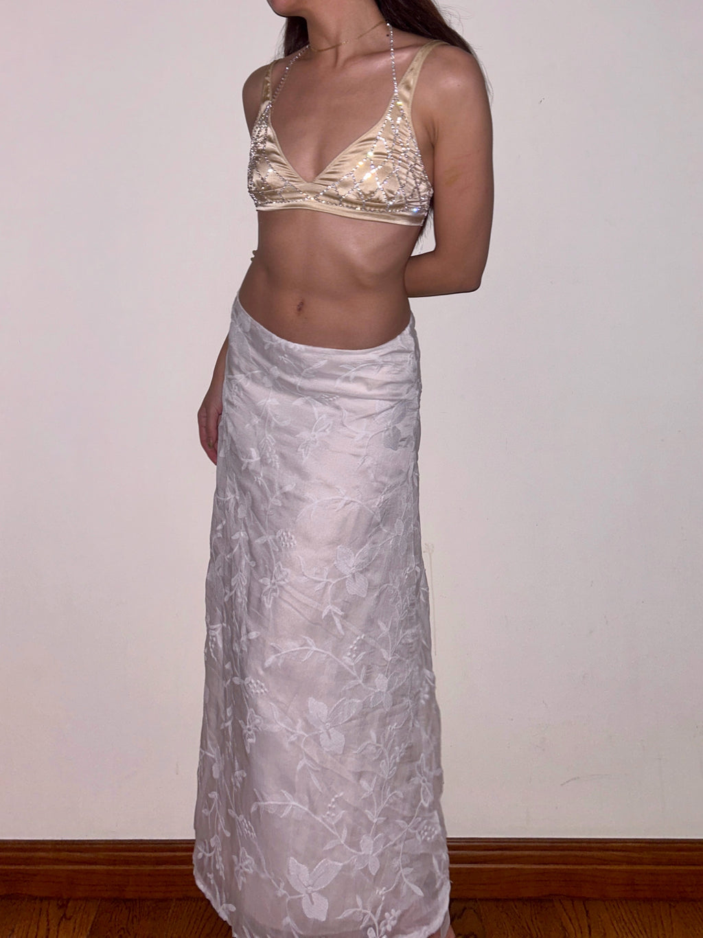 Rhinestone Diamante Fantasy Bra