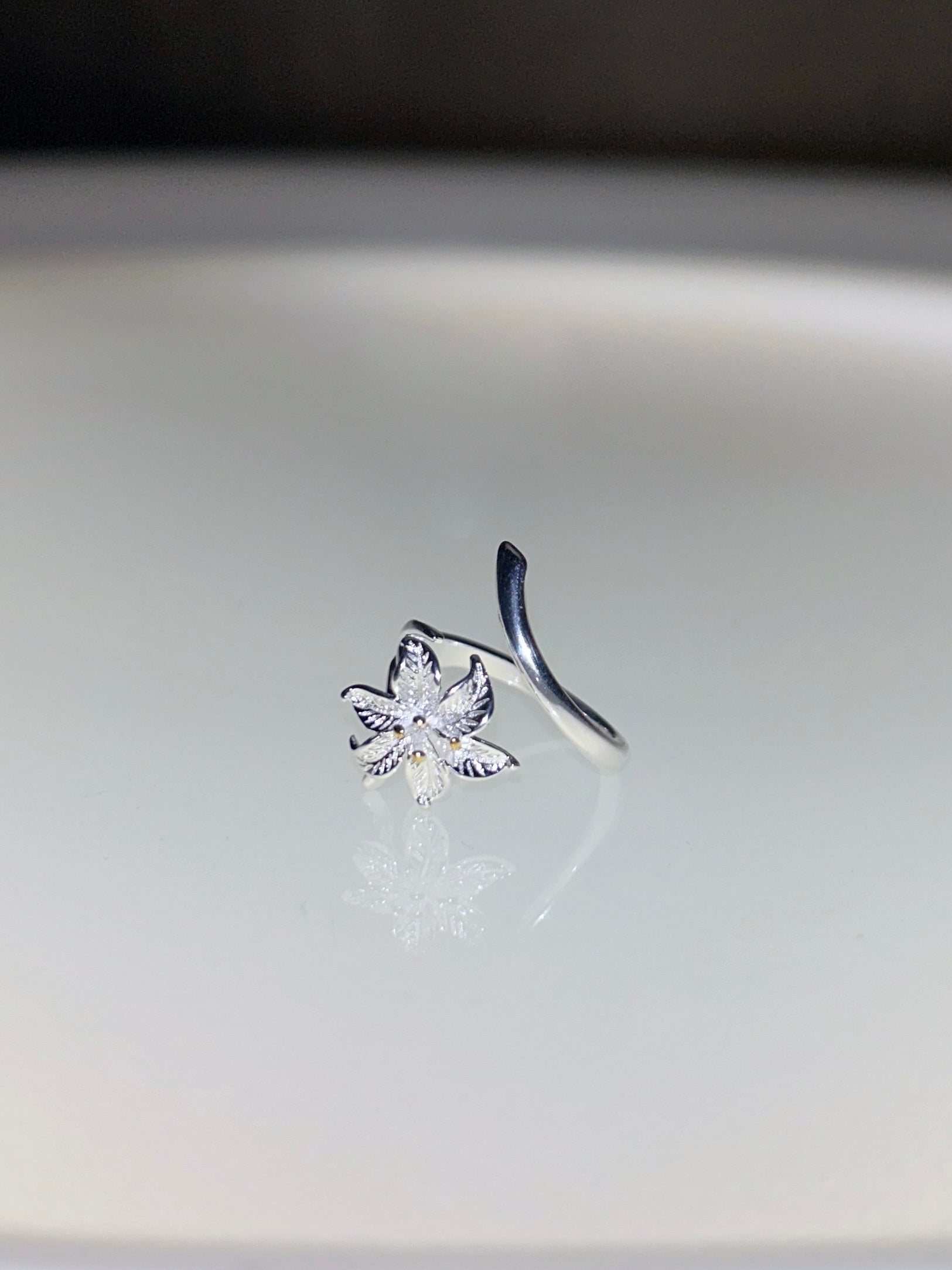 Lily Calm Dominance Adjustable Ring